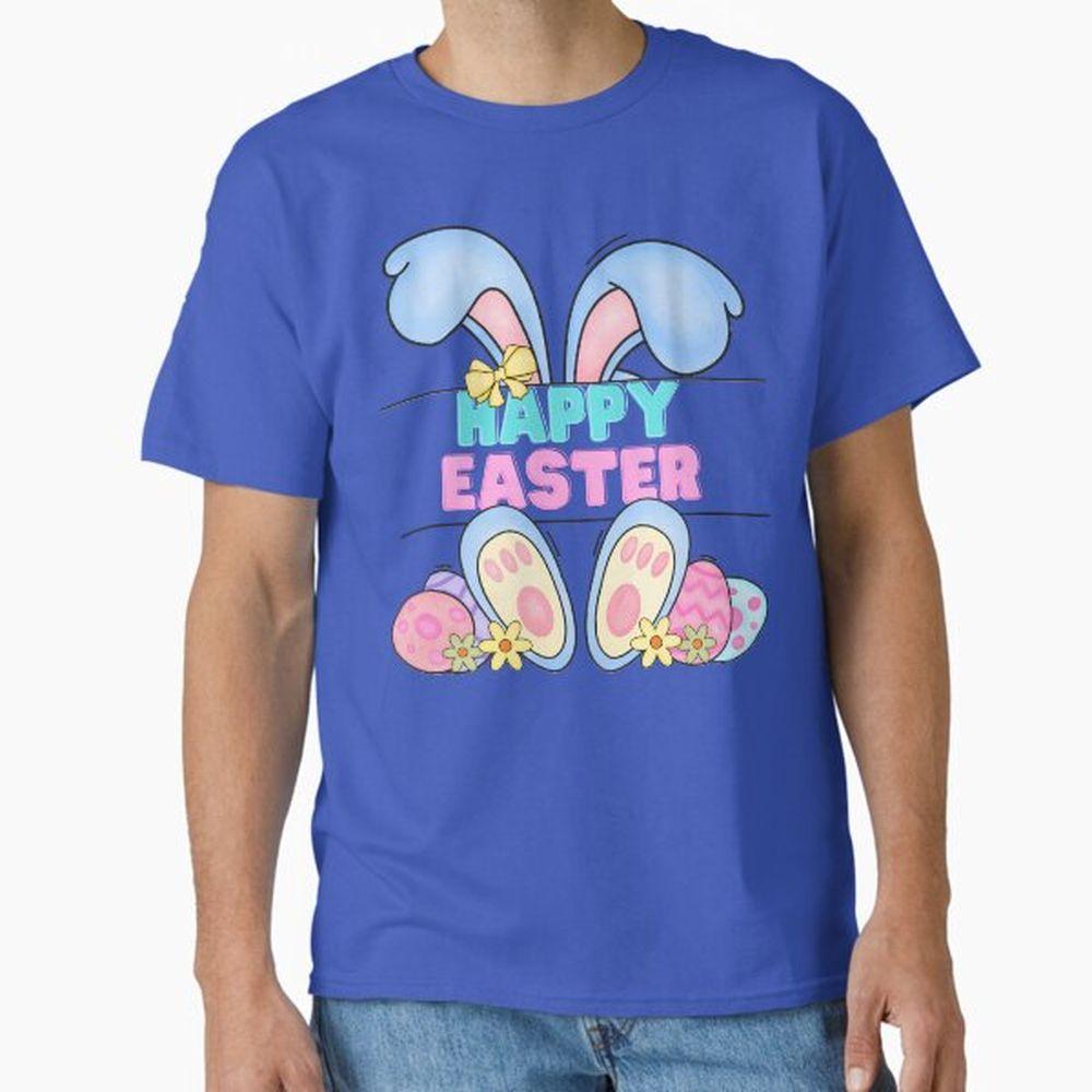 Funny Happy Easter Bunny Eggs Tshirt Funny Happy Easter Bunny Eggs Tshirt